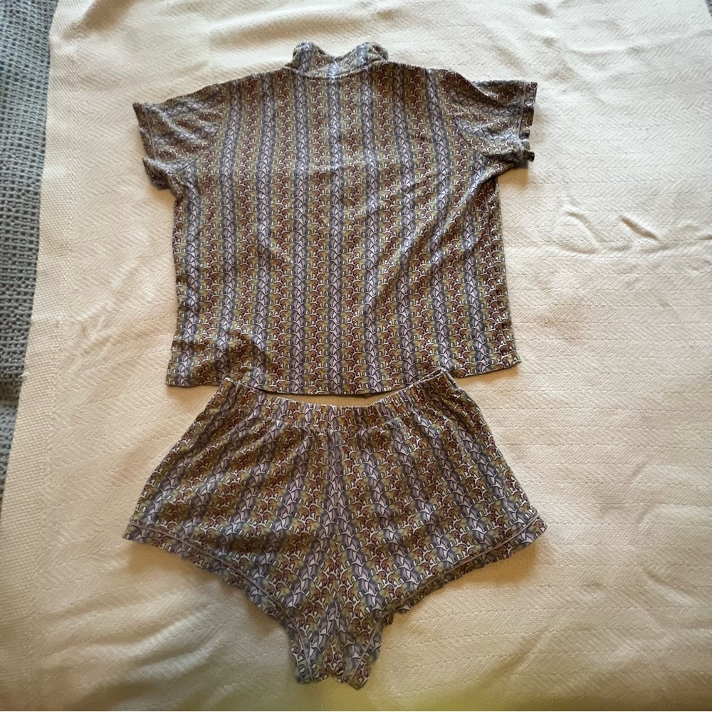 Rainbow Disco Elephant Roller Rabbit Polo Pajamas - Picture 6 of 6